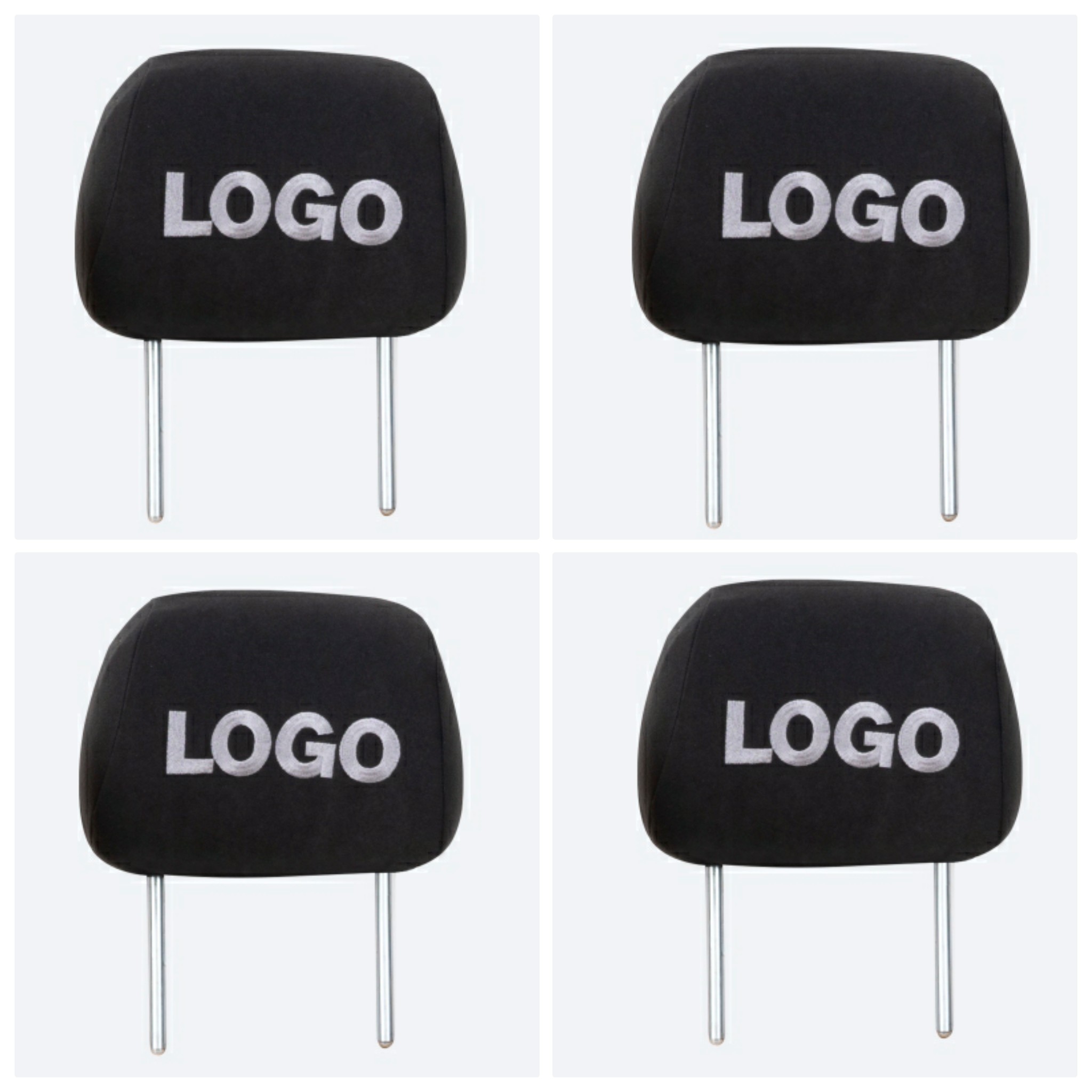 Poťahy hlav. opierok s logom Poťahy hlav. opierok s logom